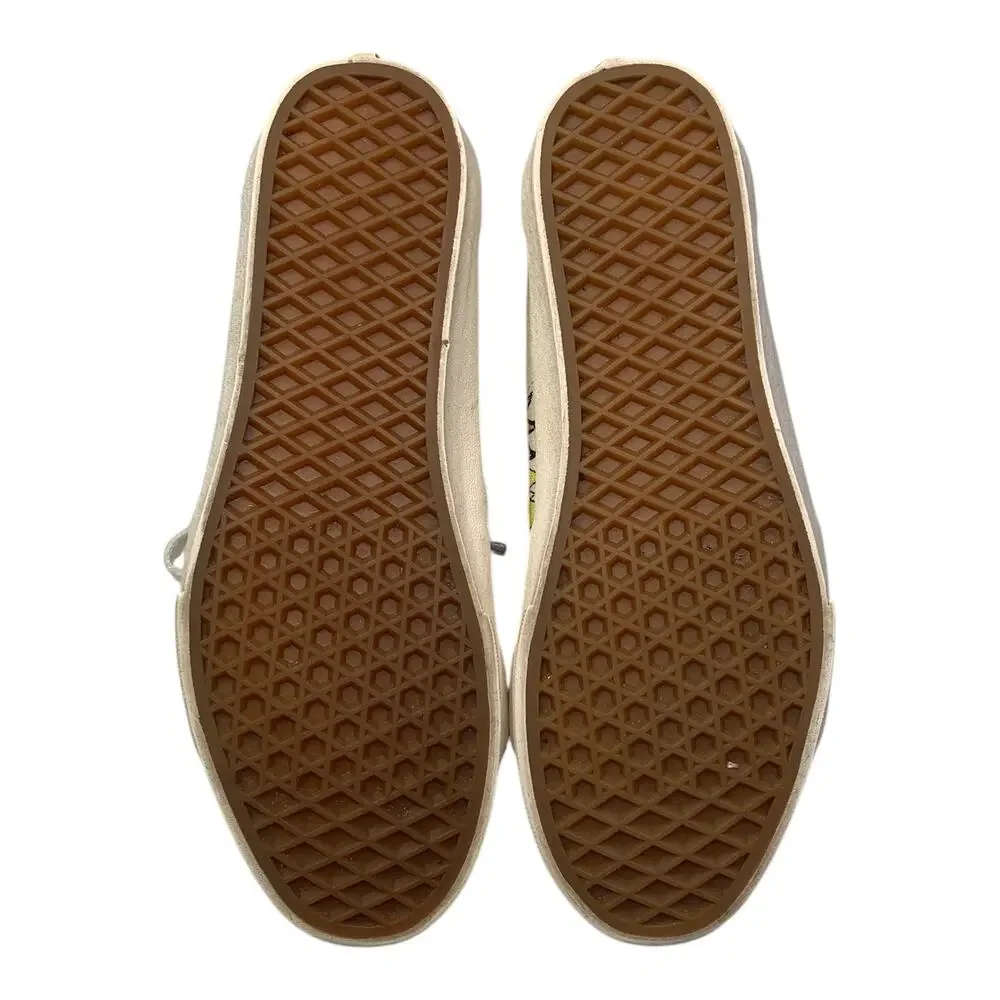 Vans Sk8-Hi Tapered Eco Theory Positivity Sneakers M8 W9.5 Sunflower Skate Shoes